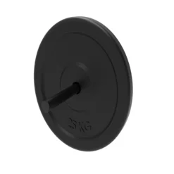 Alternative view of 010Fitness Wall Mount Weight Plate Storage Rack 1 Inch (25mm) Plate Holder - 1 Pack