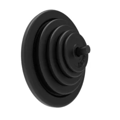 Alternative view of 010Fitness Wall Mount Weight Plate Storage Rack 1 Inch (25mm) Plate Holder - 2 Pack