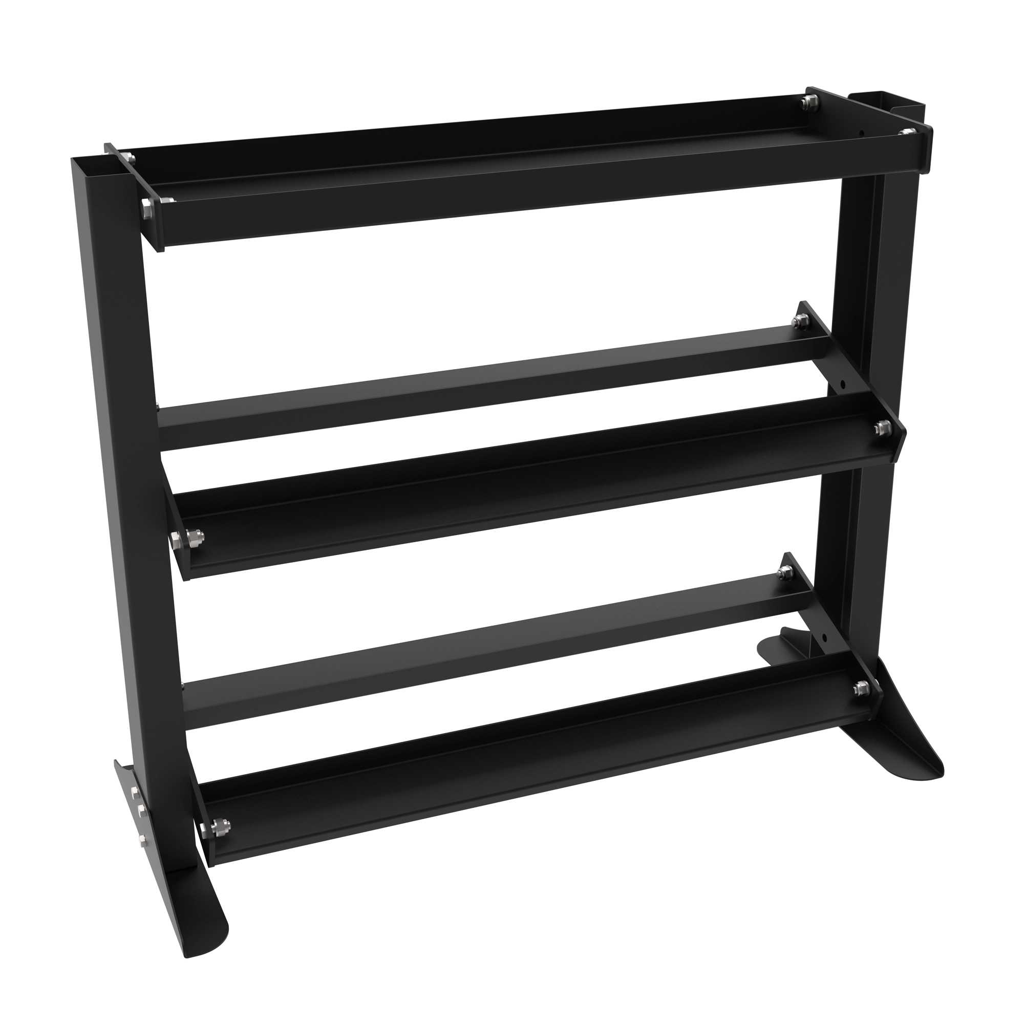 010Fitness 3 Tier Kettlebell Dumbbell Weight Rack Storage Stand