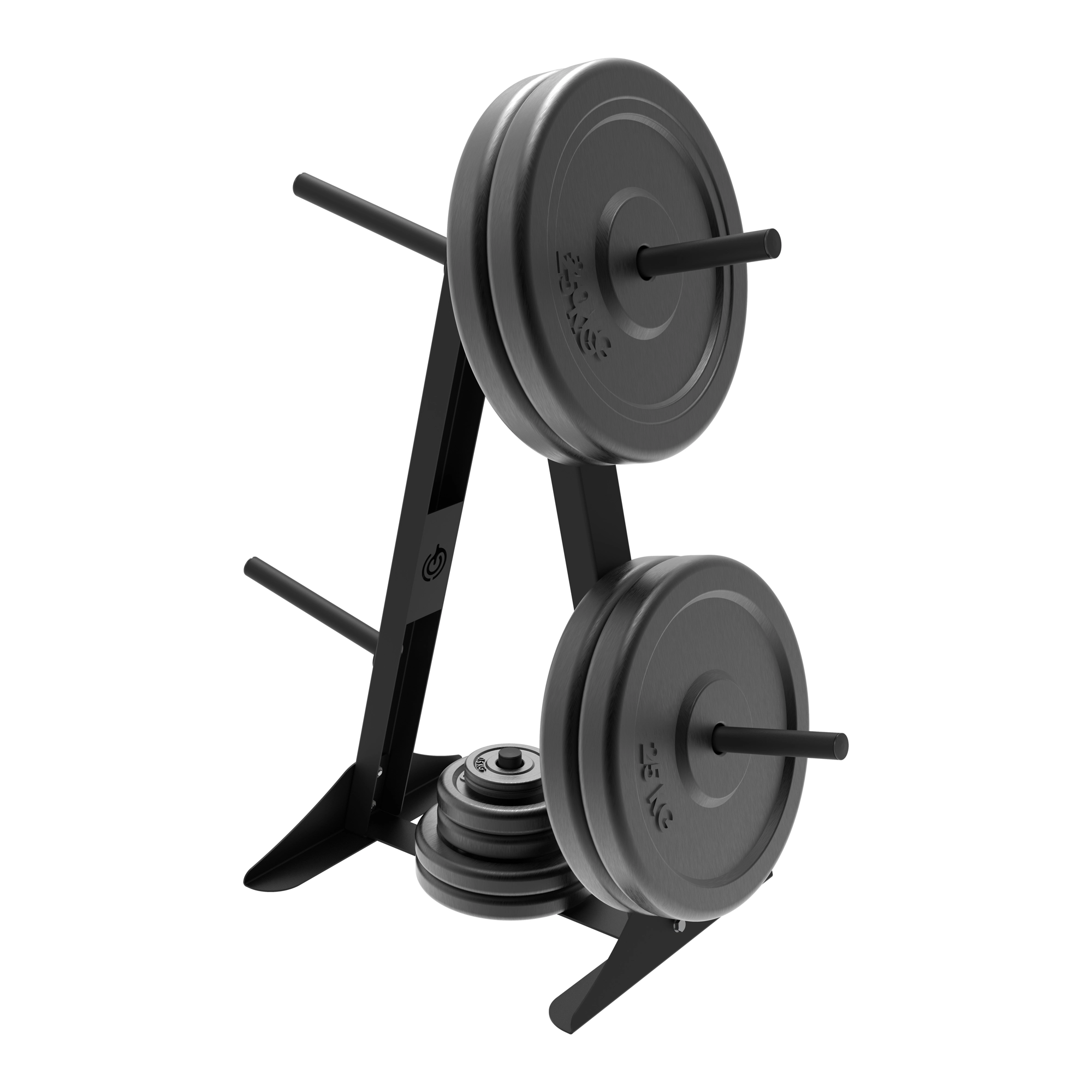 010Fitness Durable 1-Inch Standard Weight Plate Stand for 25mm Plates - Image 2