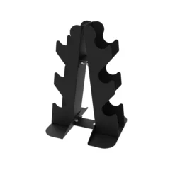 010Fitness Dumbbell Stand A-Frame Dumbbell Rack-3 Tier