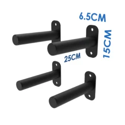 Alternative view of 010Fitness Wall Mounted Weight Plate Holder for 2 inch(51.8mm) Olympic Weight Plate-4 Pack