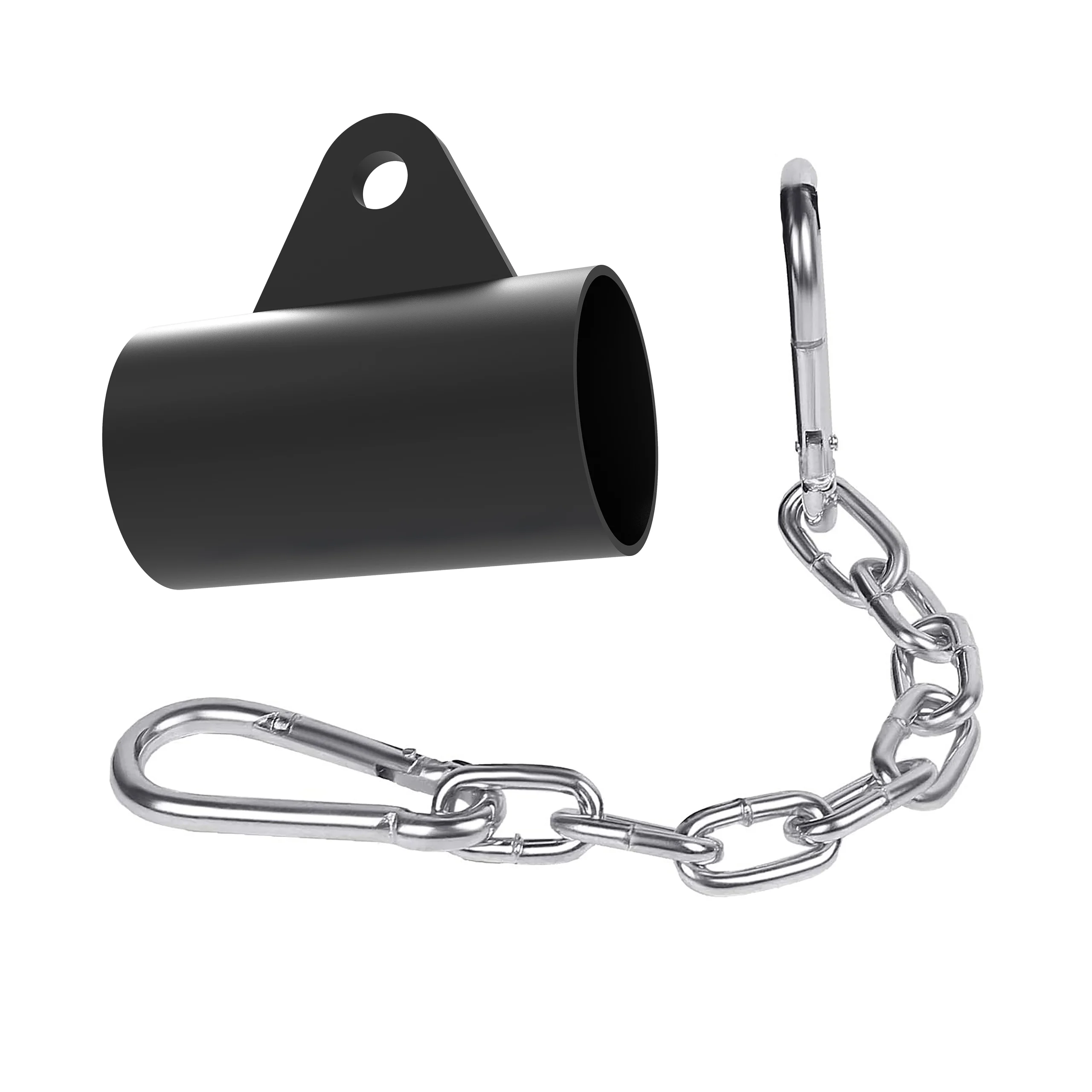 010Fitness T-Bar Barbell Eyelet Attachment for 2 inch Olympic Bar with Chain - Image 7