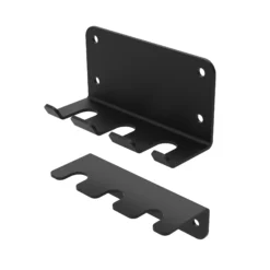 010Fitness 3 Bar Commercial Vertical Hanging Wall Mount Barbell Hooks/ Wall Mounted Barbell Holders