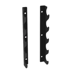 010Fitness 5 Bar Commercial Horizontal Barbell Stack / Wall Mounted Barbell Gunrack